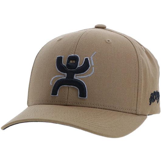 Hooey Arc Tan w/Black & Grey Logo Snapback