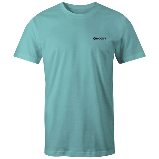 Hooey Zenith Turquoise W/Cream/Black Logo T-Shirt