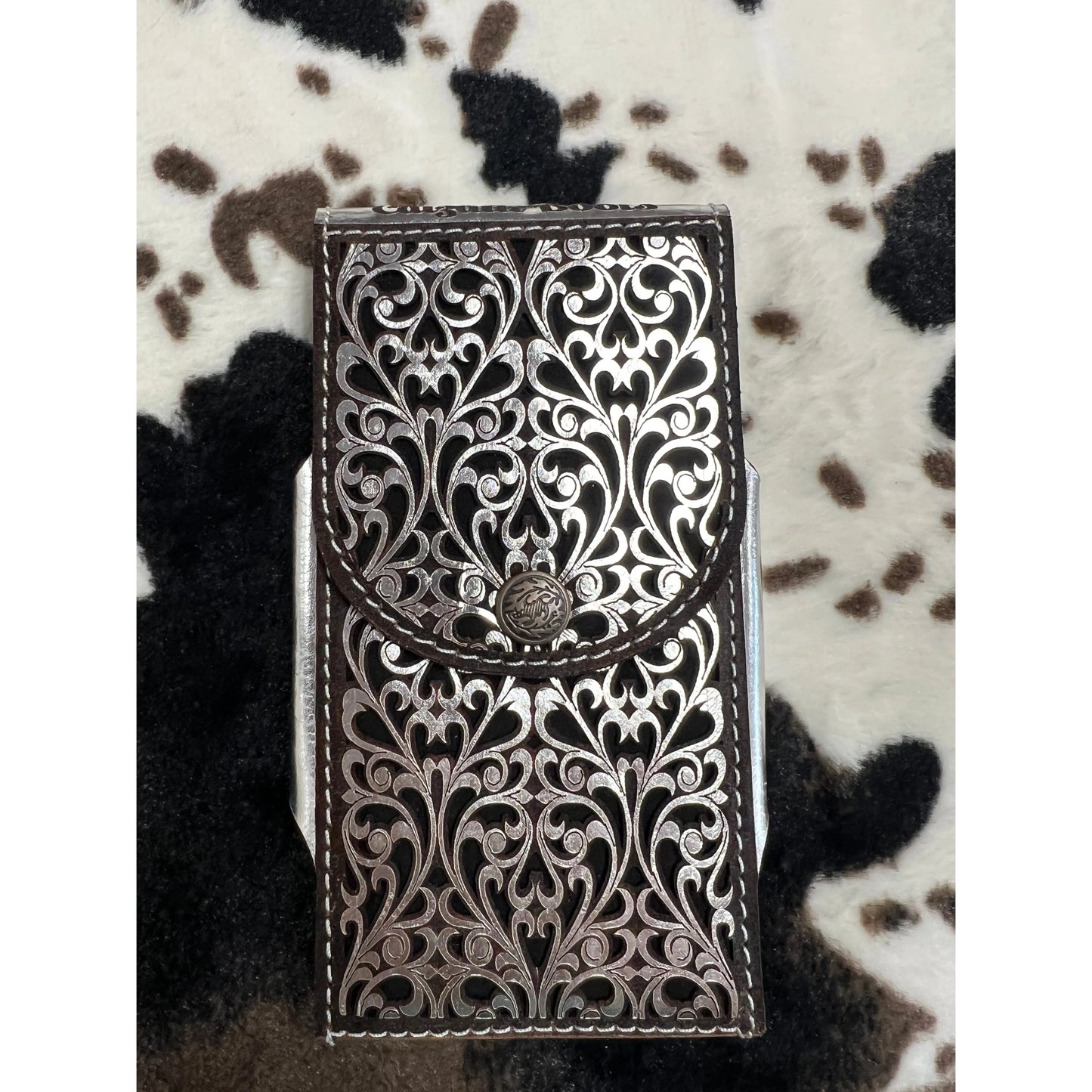 Silver Designed Phone Case