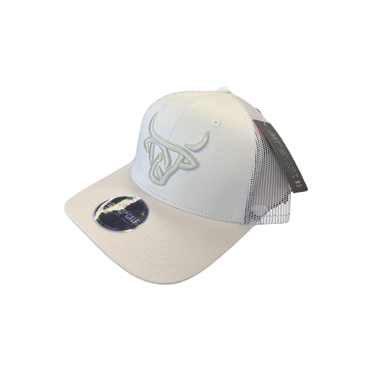 Lost Calf White Cattle Curved Cap