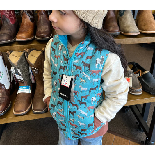 Ariat Kid's Bella Reversible Insulated Vest