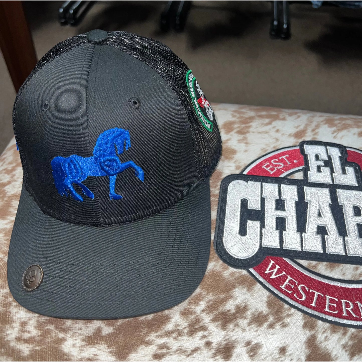 Gorra Charra, Caballo Azul