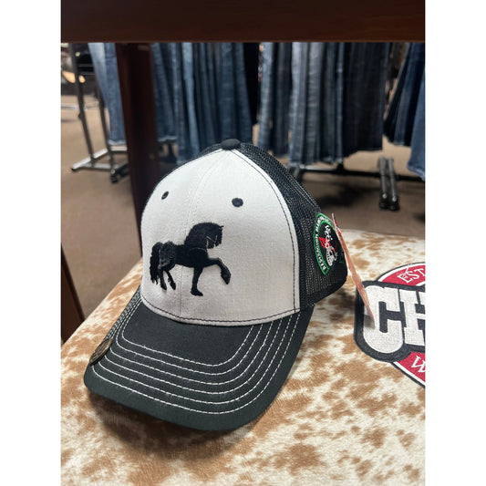 Gorra Charra, Caballo Negro