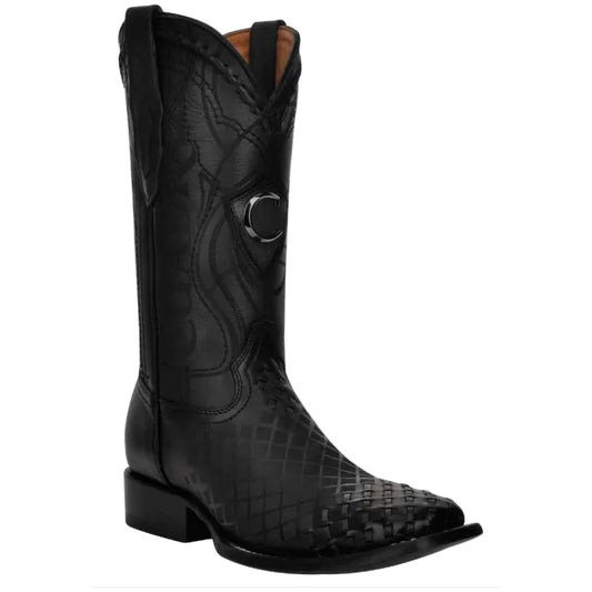 Cuadra Hombre Res Sillero Over Negro Botas