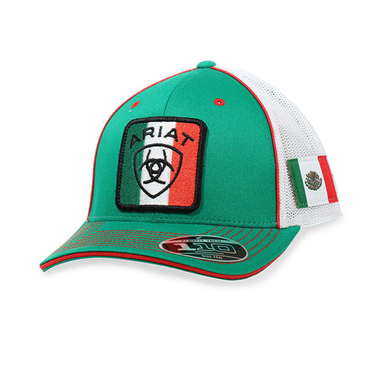 Ariat Mexico Flag Mesh Back Cap