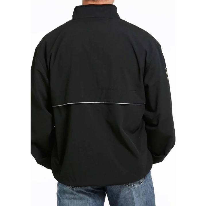 Cinch Mens Windbreaker Jacket, Black