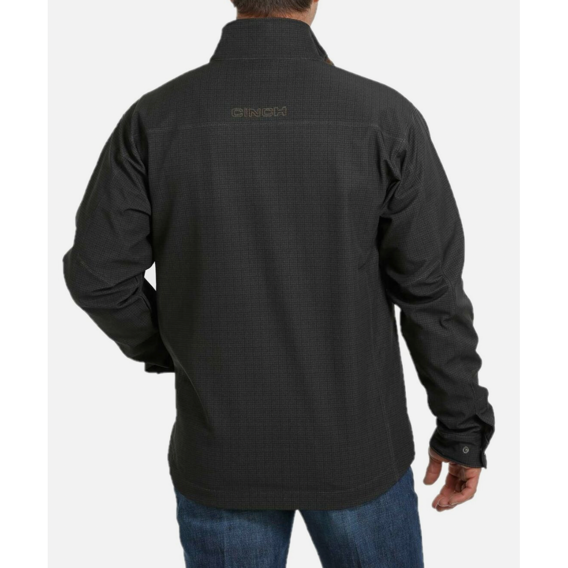 Cinch Men's Bonded Concealed Carry Printed Zip Logo Jacket