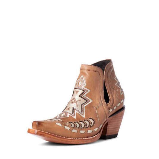 Ariat Women's Crackled Aztec Western Bootie