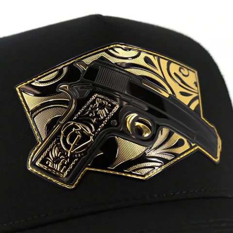 El Viejon Cachas De Oro Black Gorra