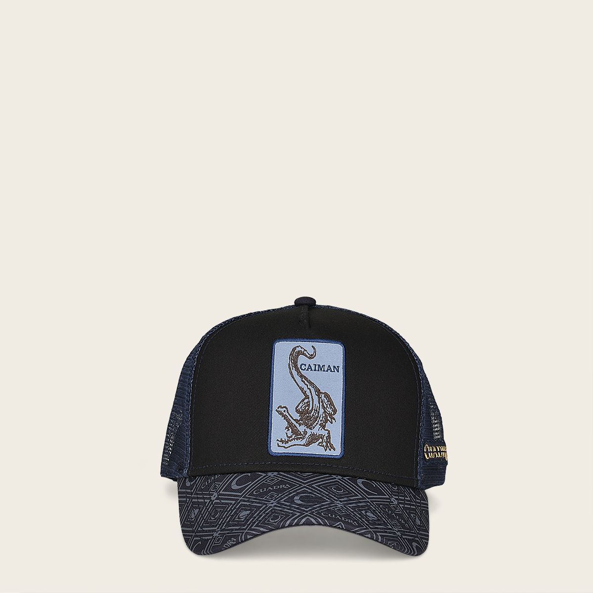 Cuadra Caiman Black/Navy Blue Gorra