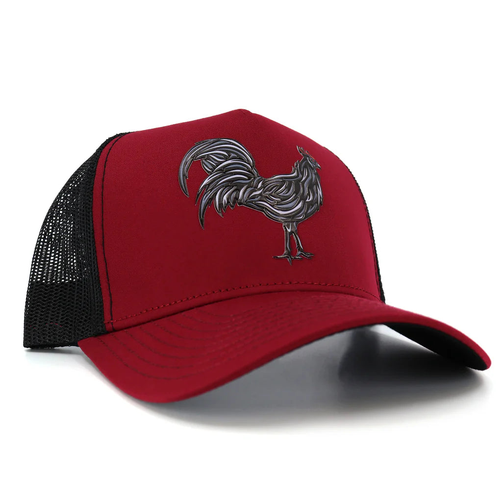 El Viejon Gallo Black/Maroon Gorra