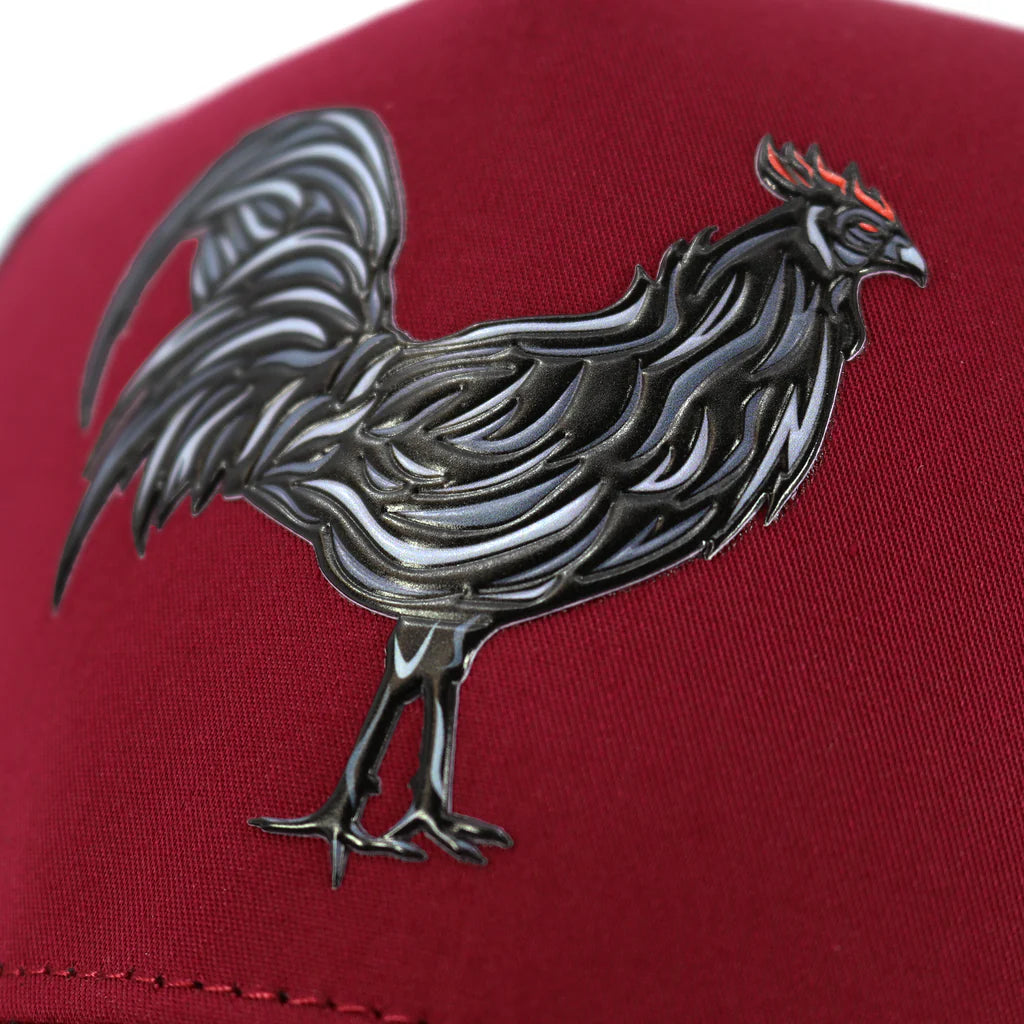 El Viejon Gallo Black/Maroon Gorra