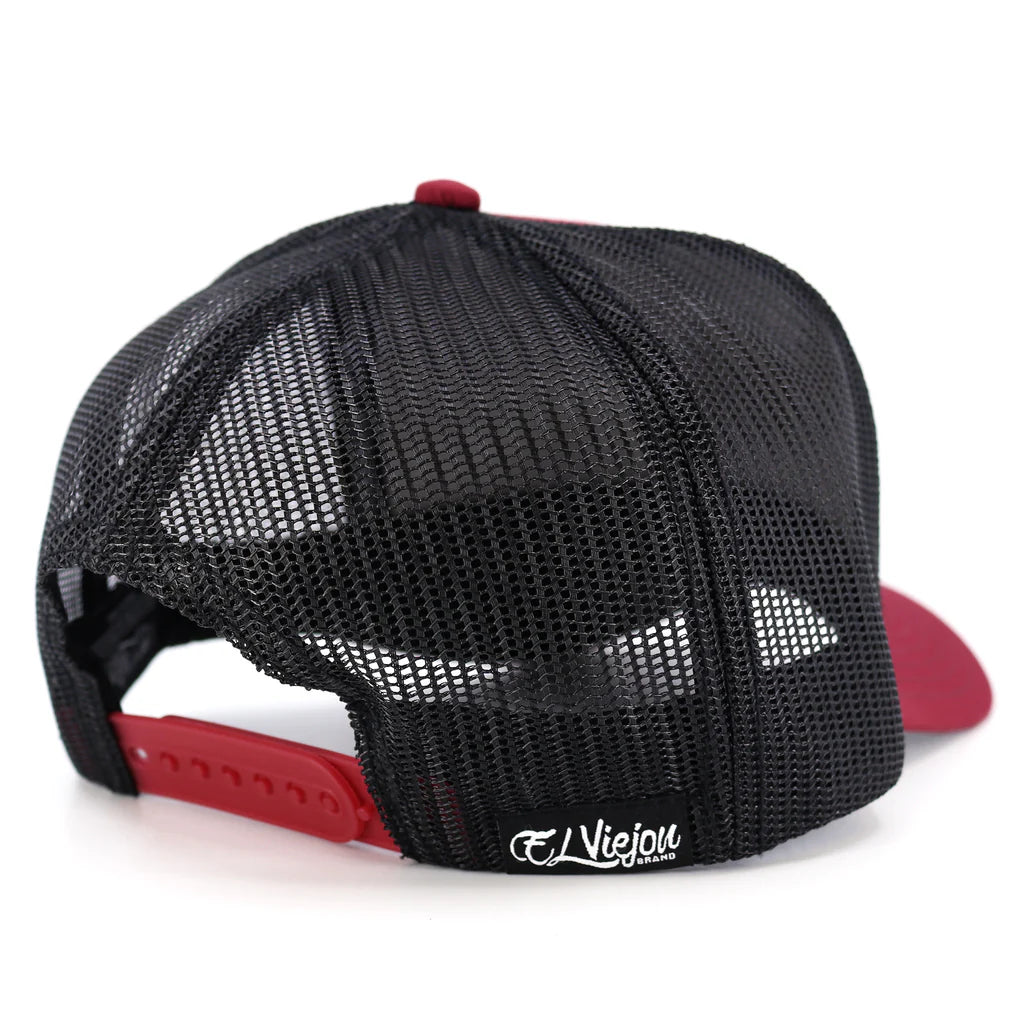 El Viejon Gallo Black/Maroon Gorra