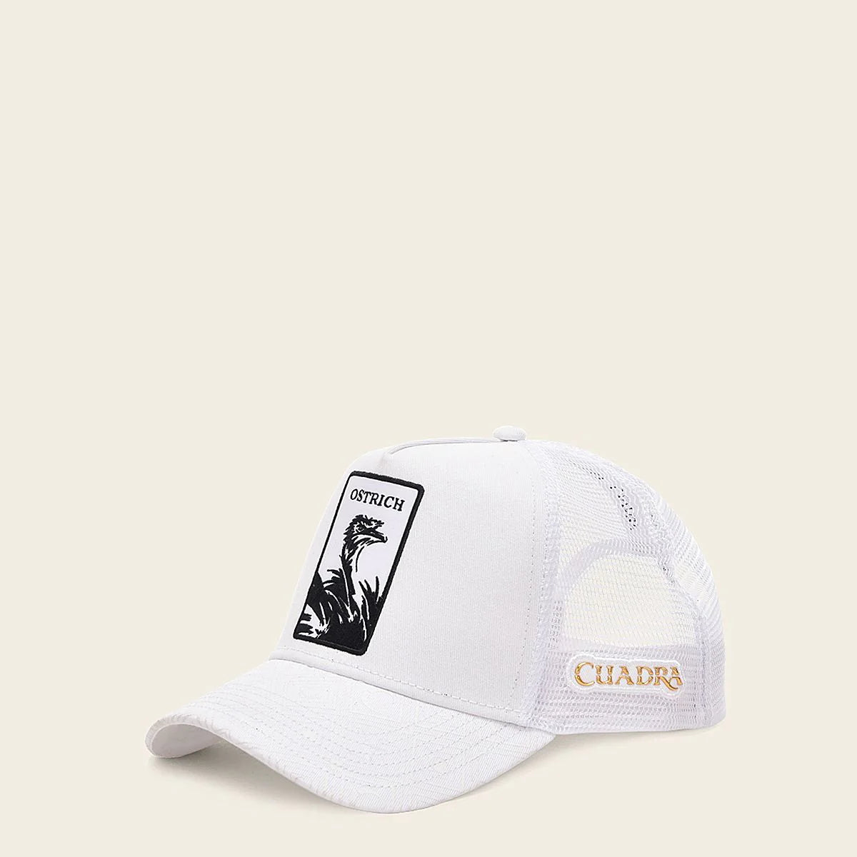 Cuadra Ostrich White Gorra