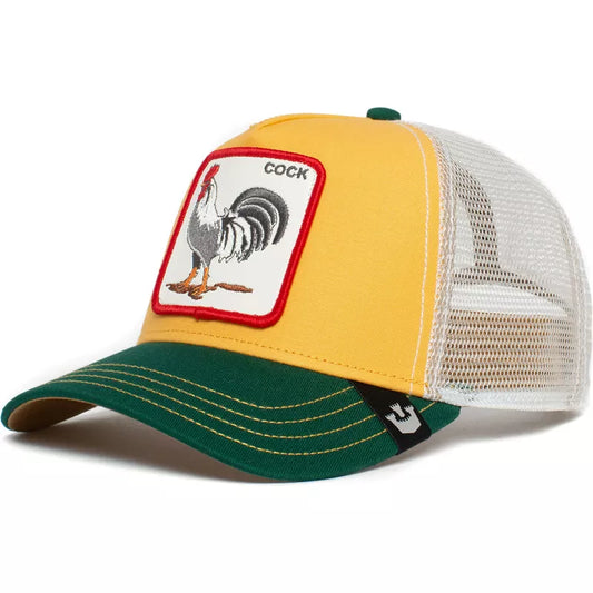 GOORIN BROS. THE ROOSTER YELLOW TRUCKER HAT