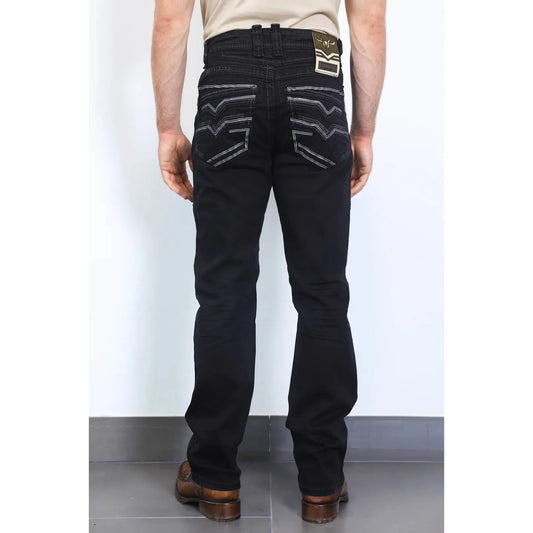 Pantalon Platini Negro Cowboy Bootcut