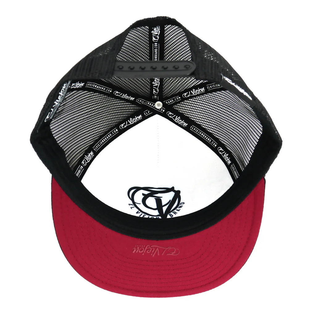 El Viejon La Original Black Flat Gorra