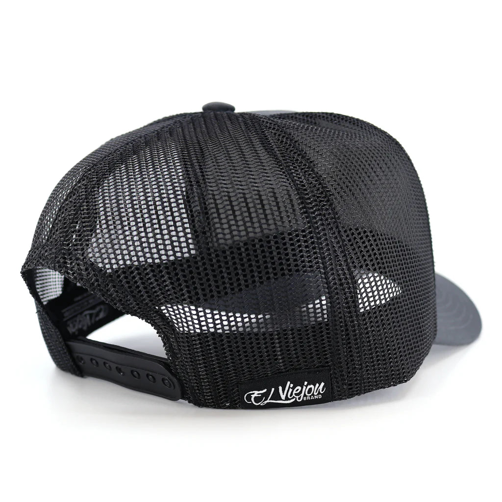 El Viejon Pantera Negra Charcoal/Black Gorra