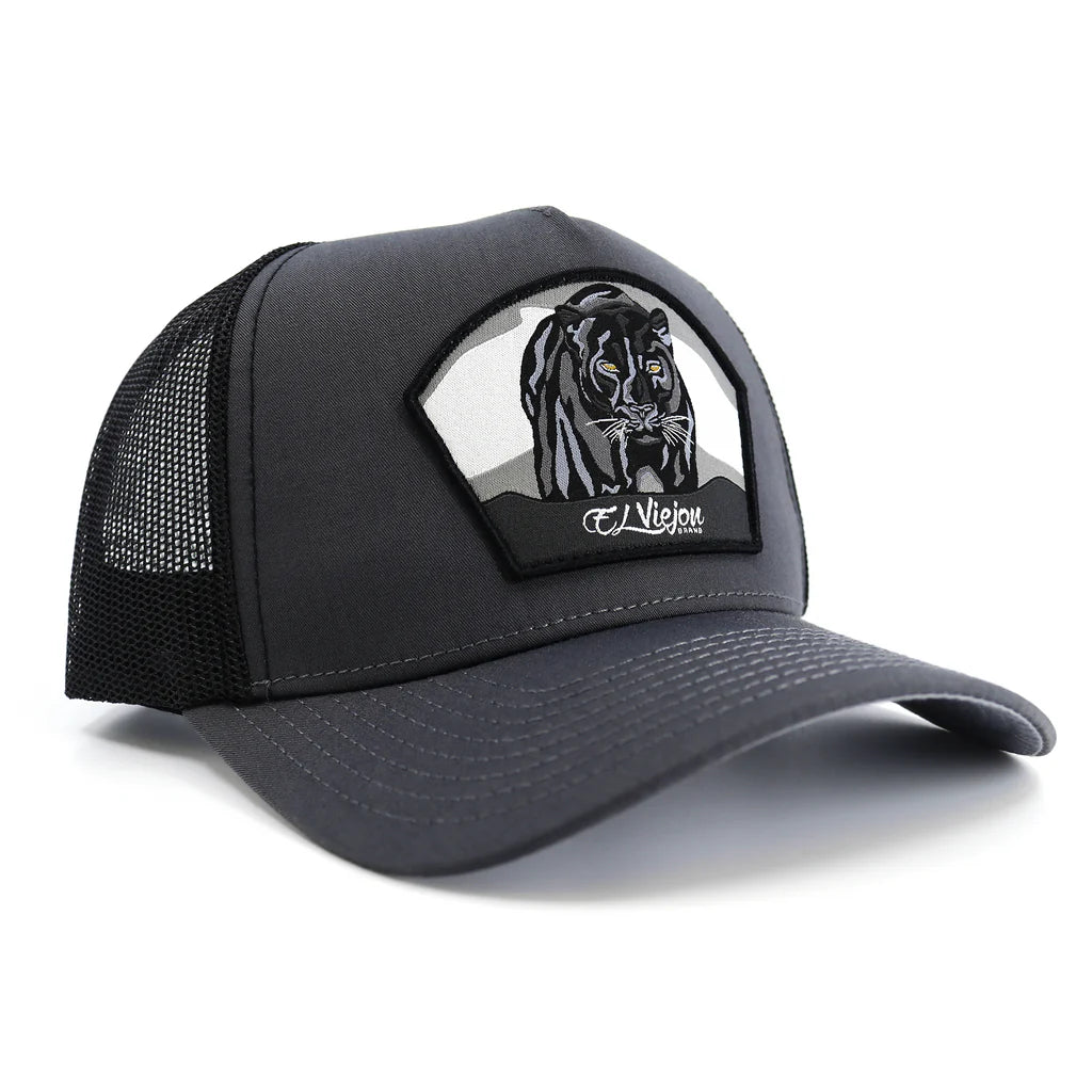 El Viejon Pantera Negra Charcoal/Black Gorra