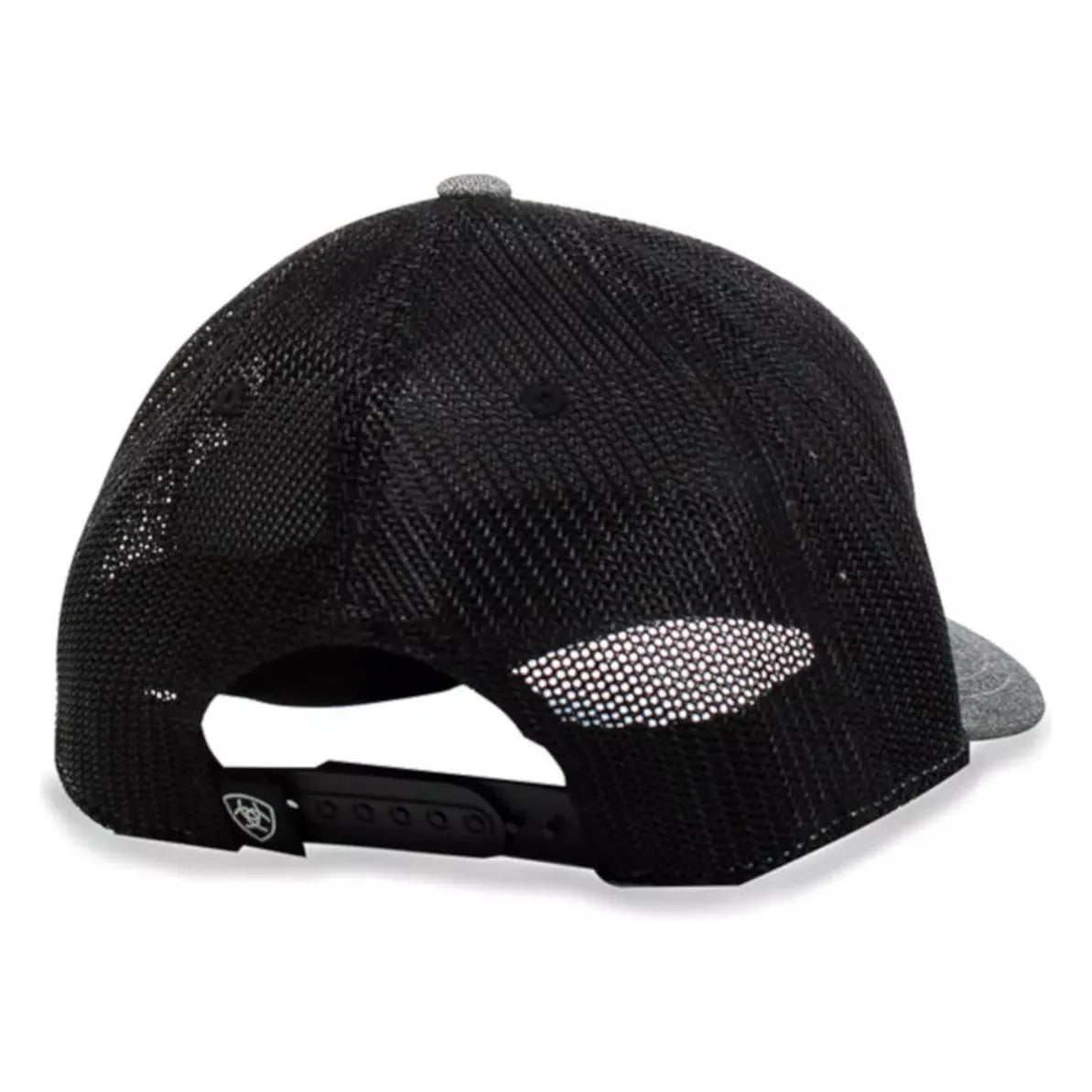 Ariat Gray Black Mexico Mesh Cap