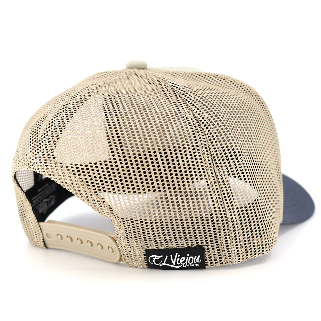 El Viejon Venado Grey/Tope/Khaki Gorra