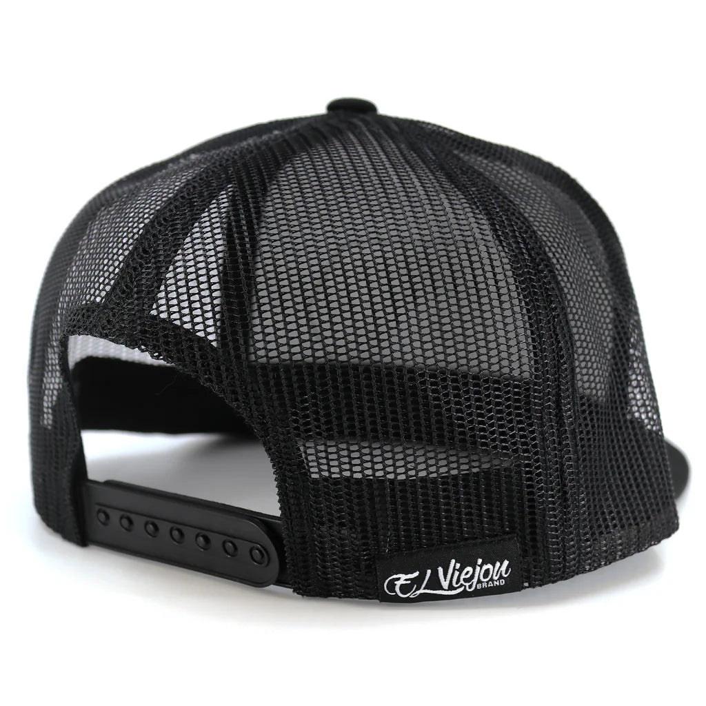 El Viejon Wasco Black/Brown Black Flat Gorra