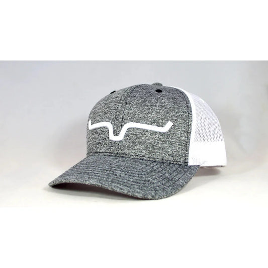 KIMES RANCH WEEKLY TRUCKER GREY HEATHER CAP