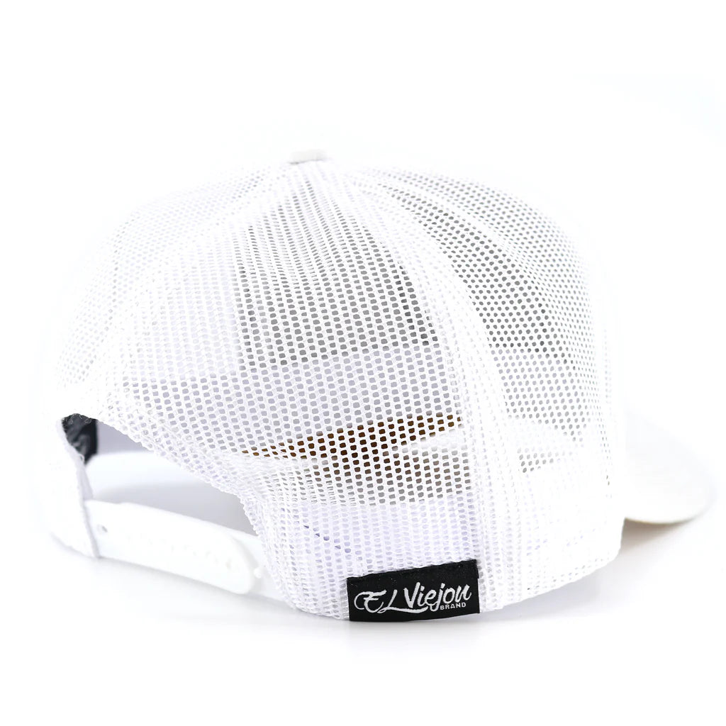 El Viejon Cachas De Oro White Gorra