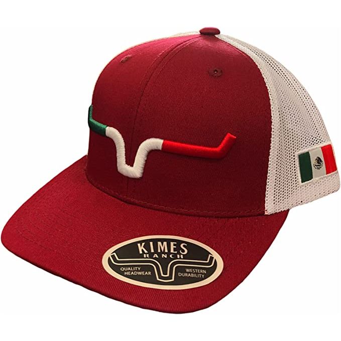 KIMES RANCH SEMANA TRUCKER CAP (RED)