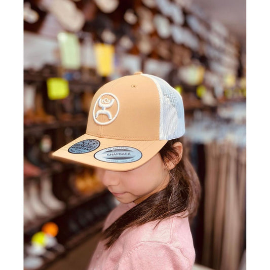 KIDS HOOEY CLASSIC TAN TRUCKER HAT