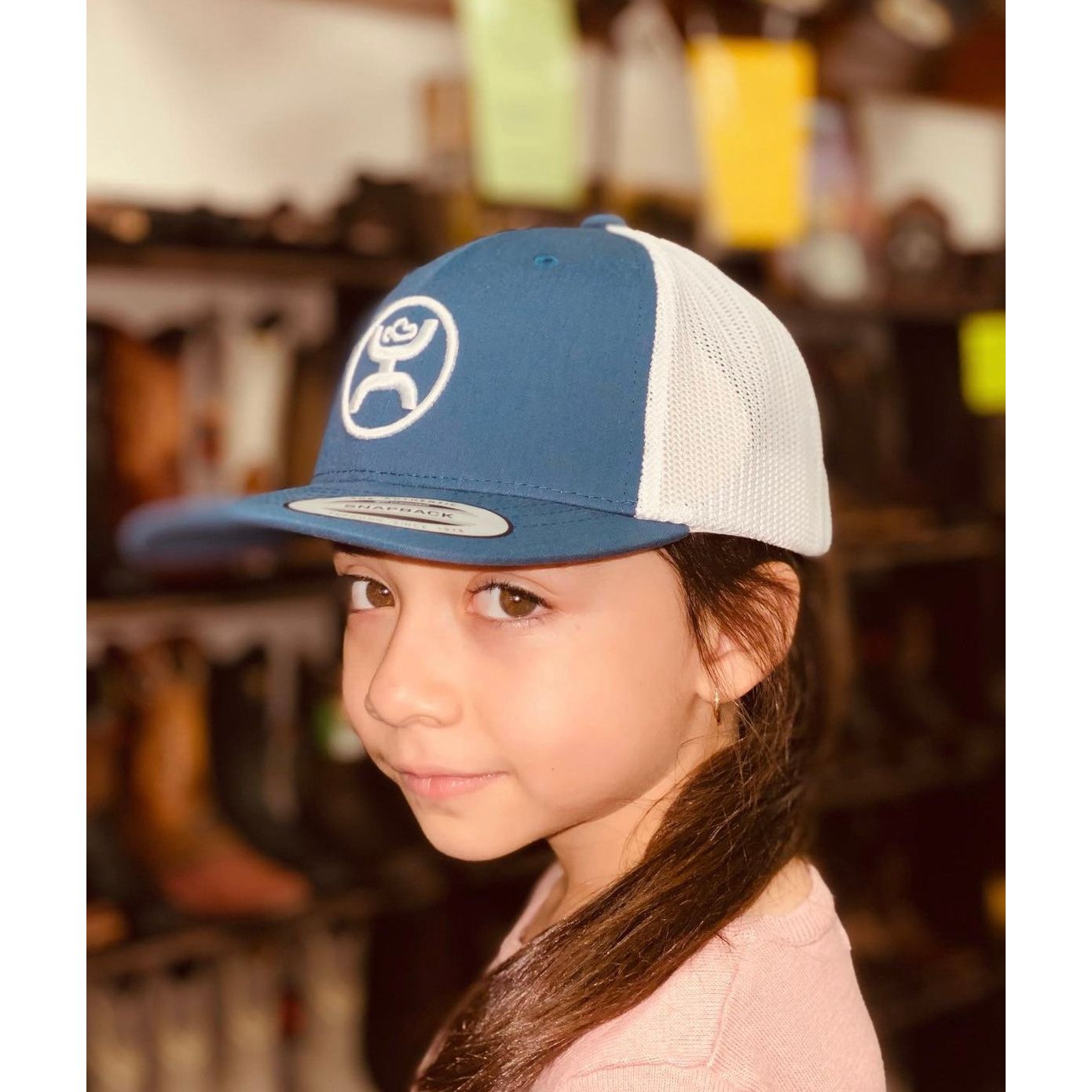 KIDS HOOEY NAVY CLASSIC TRUCKER HAT