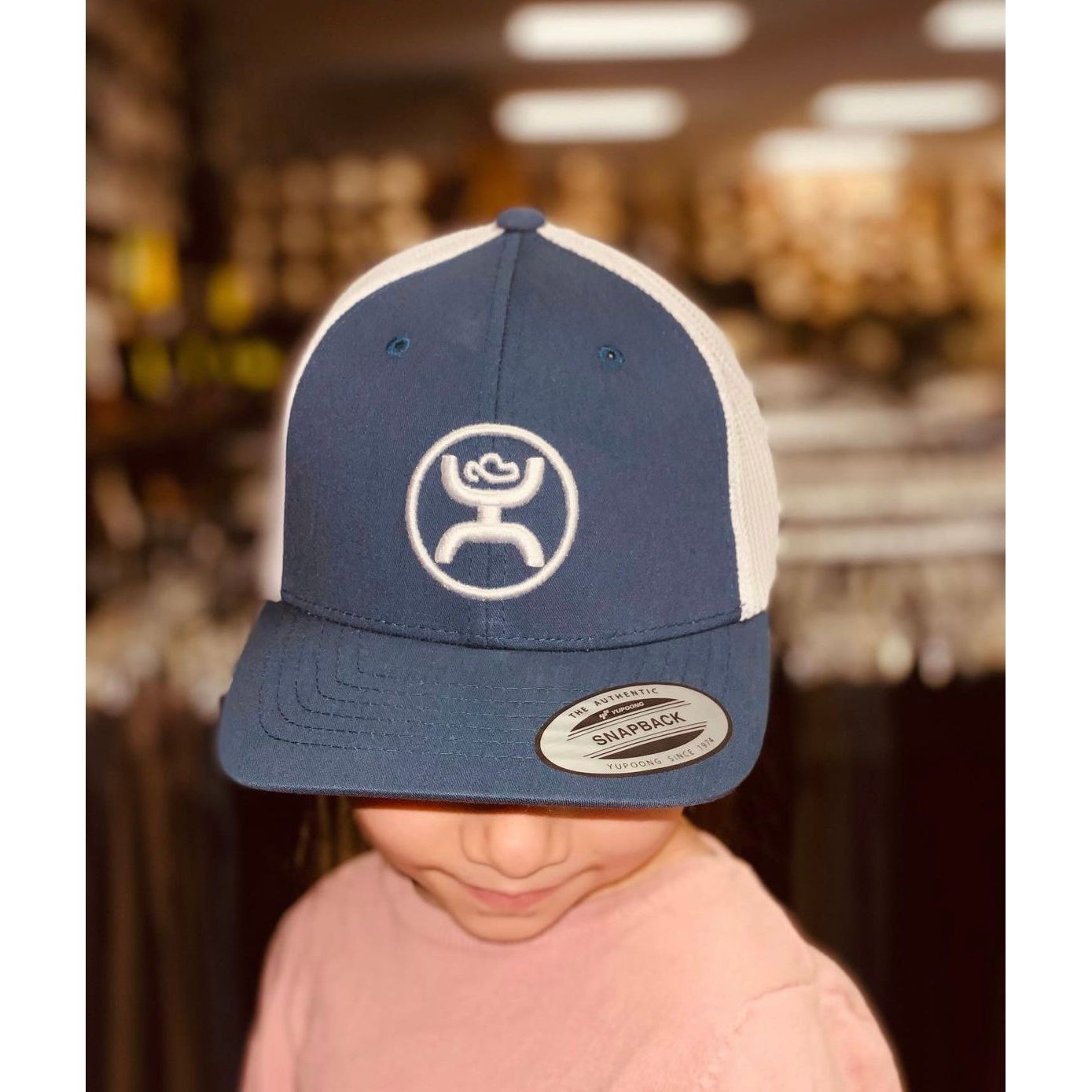 KIDS HOOEY NAVY CLASSIC TRUCKER HAT