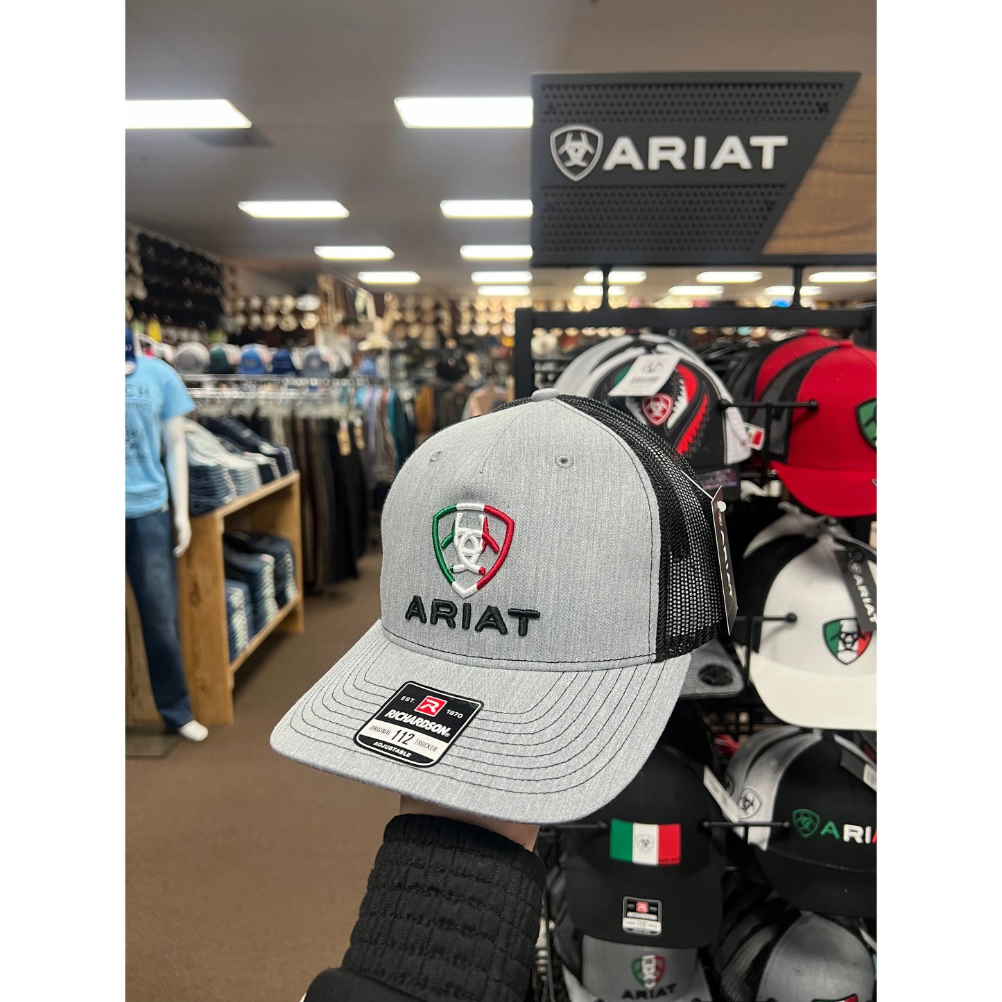 Ariat Mexico Shield Logo Snapback Cap